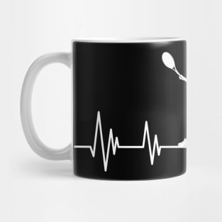 tennis vintage sunset ,retro tennis lover Mug